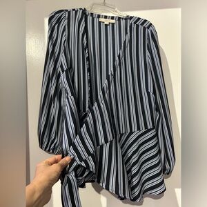 Loft  Wrap Blouse Size Medium